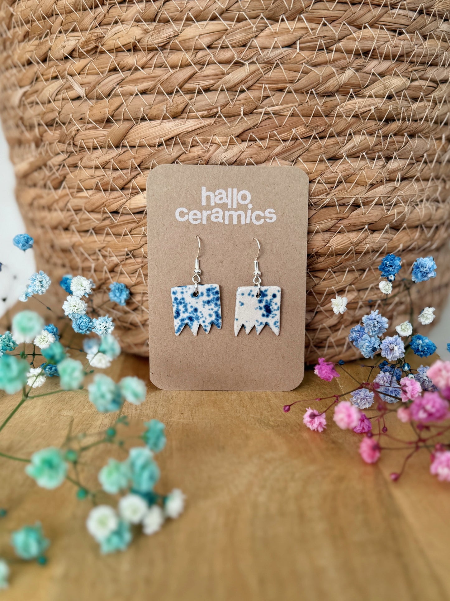 CONFETTI CROWN EARRINGS