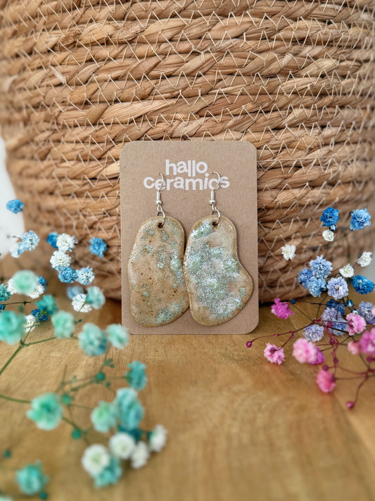 MOSS PUDDLE EARRINGS