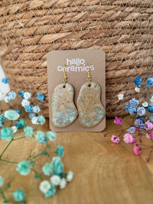 MOSS PUDDLE EARRINGS