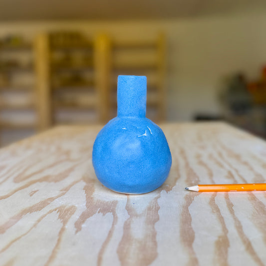 Mid Blue Bud Vase - Discontinued